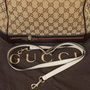 Gucci Mayfair Bow Beige GG Canvas Top Handle Bag
