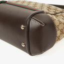 Gucci Mayfair Convertible Tote GG Canvas Brown