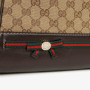 Gucci Mayfair Convertible Tote GG Canvas Brown