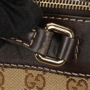 Gucci Mayfair Convertible Tote GG Canvas Brown