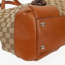 Gucci Medium Brick Lane Brown Monogram Tote Bag