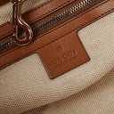 Gucci Medium Brick Lane Brown Monogram Tote Bag