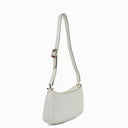Gucci Microguccissima Pochette in White Leather