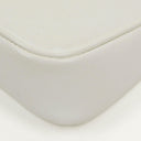 Gucci Microguccissima Pochette in White Leather