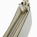 Gucci Microguccissima Pochette in White Leather