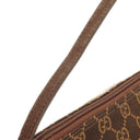 Gucci Mini Baguette GG Monogram Pochette Boat Brown/Beige Bag