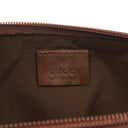 Gucci Mini Baguette GG Monogram Pochette Boat Brown/Beige Bag
