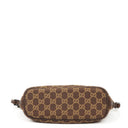 Gucci Mini Baguette GG Monogram Pochette Boat Brown/Beige Bag