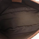 Gucci Mini Baguette GG Monogram Pochette Boat Brown/Beige Bag