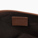 Gucci Mini Baguette GG Monogram Pochette Boat Brown/Beige Bag