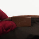 Gucci Mini Baguette GG Monogram Pochette Boat Brown/Beige Bag
