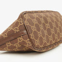 Gucci Mini Baguette Pochette Boat Beige/Brown GG Monogram Bag