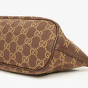 Gucci Mini Baguette Pochette Boat Beige/Brown GG Monogram Bag