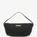 Gucci Mini Baguette Pochette Boat Black Canvas Bag