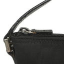 Gucci Mini Baguette Pochette Boat Black Canvas Bag