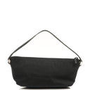Gucci Mini Baguette Pochette Boat Black Canvas Bag