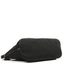 Gucci Mini Baguette Pochette Boat Black Canvas Bag