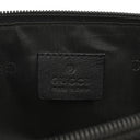 Gucci Mini Baguette Pochette Boat Black Canvas Bag