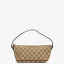 Gucci Mini Baguette Pochette Boat GG Monogram Bag