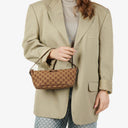 Gucci Mini Baguette Pochette Boat GG Monogram Bag
