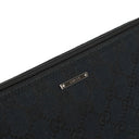 Gucci Mini Baguette Pochette Boat Navy GG Monogram Bag