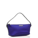 Gucci Mini Baguette Satin Pochette Boat Blue Bag