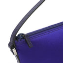 Gucci Mini Baguette Satin Pochette Boat Blue Bag