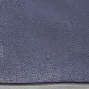 Gucci Miss Bamboo Pebbled Blue Calfskin Bucket Bag