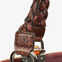 Gucci Monogram Bamboo Braided Handles Bag