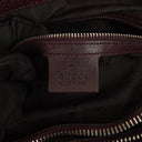 Gucci Monogram Bamboo Braided Handles Bag