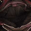 Gucci Monogram Bamboo Braided Handles Bag