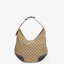 Gucci Monogram Canvas Hobo Bag