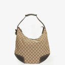 Gucci Monogram Canvas Hobo Bag
