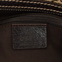 Gucci Monogram Canvas Hobo Bag