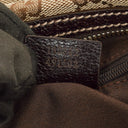 Gucci Monogram Canvas Hobo Bag