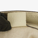 Gucci Monogram Canvas Ivory Diana Bamboo Top Handle Tote