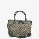 Gucci Monogram Canvas Sukey Hobo Bag