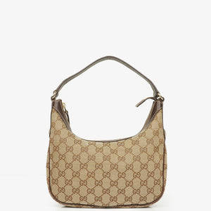 Gucci Monogram Charmy Hobo Bag