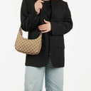Gucci Monogram Charmy Hobo Bag