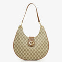Gucci Monogram GG Supreme Hobo Bag