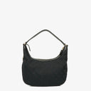 Gucci Navy GG Canvas Hobo Shoulder Bag