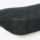Gucci Navy GG Canvas Hobo Shoulder Bag