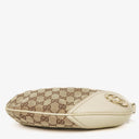 Gucci New Britt Half Moon Monogram Medium Hobo Bag