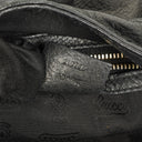 Gucci New Jackie Black Pebbled Leather Bag