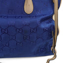 Gucci Off The Grid Tote Bag Orient Blue GG Econyl Nylon Monogram Large