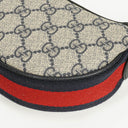Gucci Ophidia GG Supreme Canvas And Navy Leather Mini Bag