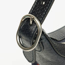 Gucci Ophidia GG Supreme Canvas And Navy Leather Mini Bag