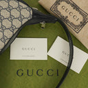 Gucci Ophidia GG Supreme Canvas And Navy Leather Mini Bag