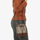 Gucci Ophidia Mini GG Web Bucket Bag