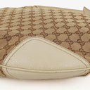 Gucci Princy Beige/Ebony GG Fabric Hobo Bag